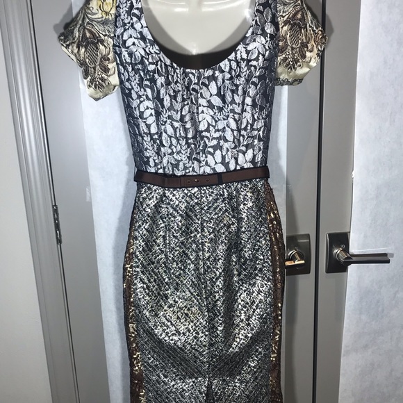 Byron Lars - Beguile Sleeve Sheath Dress - size 4 - Picture 5 of 8